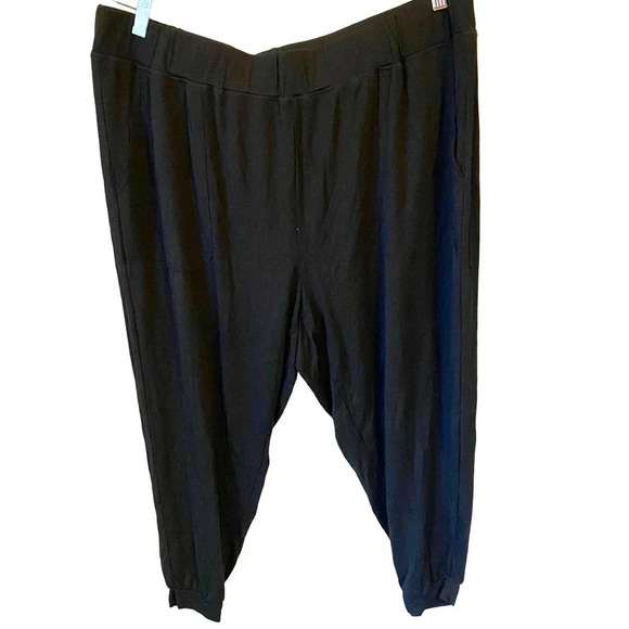 Tomboy X Modal Blend Soft Stretch Casual Joggers Women Plus Size 2X Pockets - Picture 1 of 7